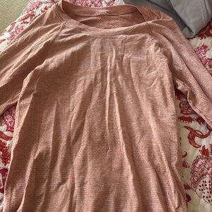 Lululemon pink savanna / pink mist swiftly longsleev